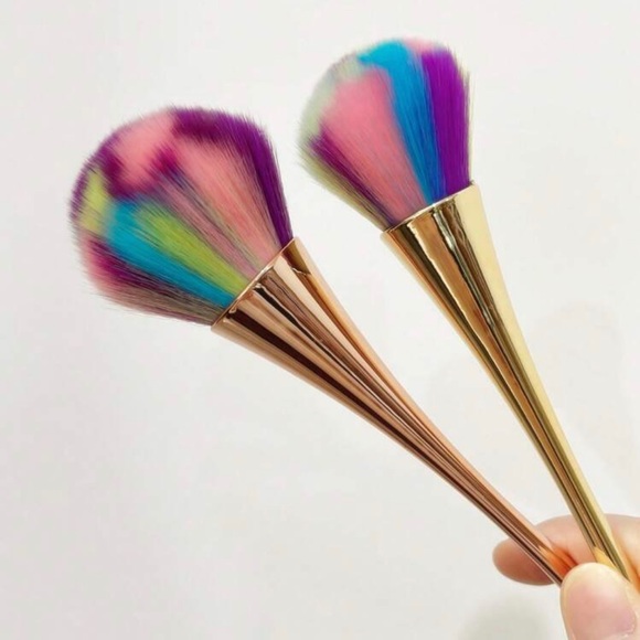 2 Piece Large Kabuki Powder & Liquid MakeUp Brush Set *NEW* - Picture 7 of 7